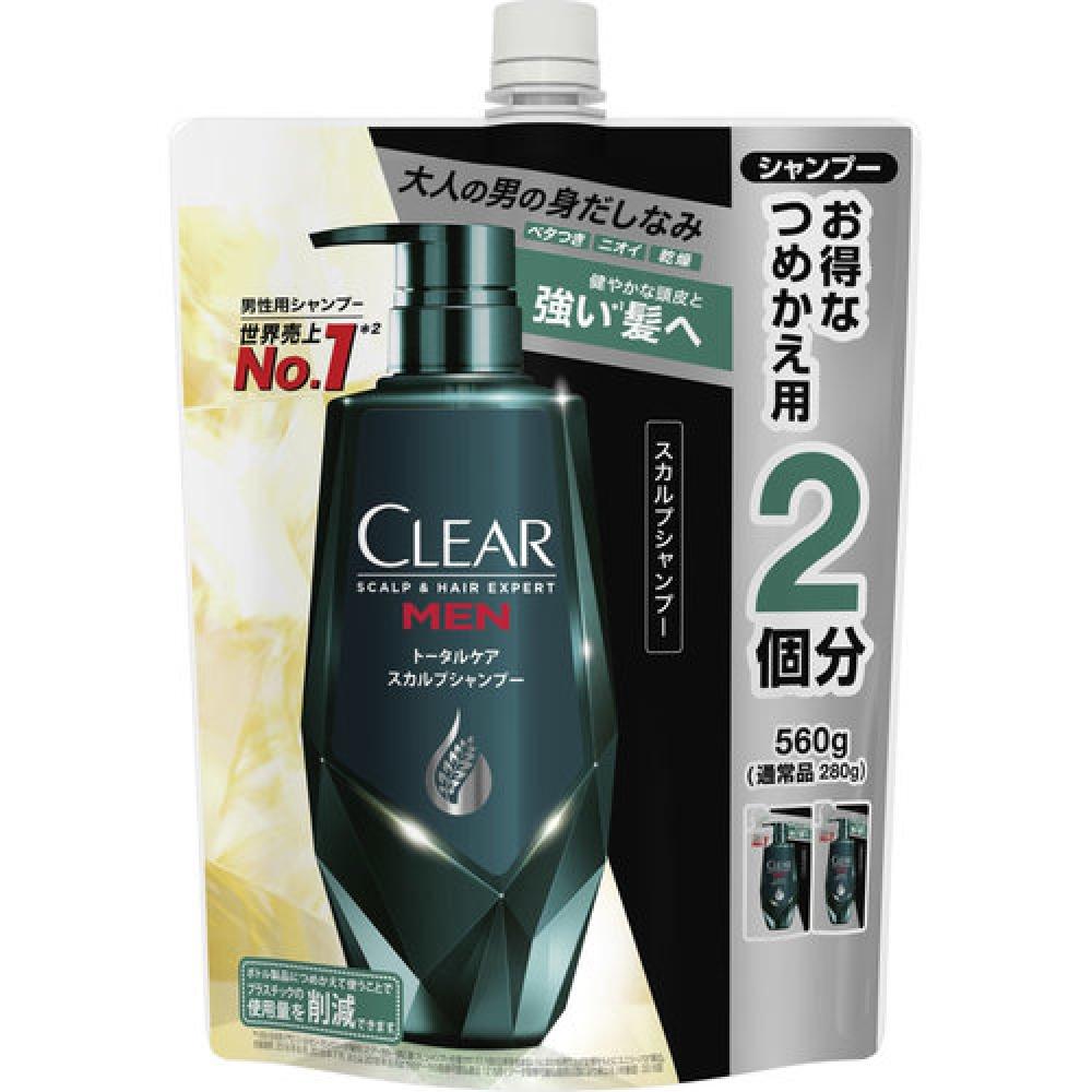 

Сменный блок шампуня CLEAR Clear Foaming Total Care для кожи головы, 560 г