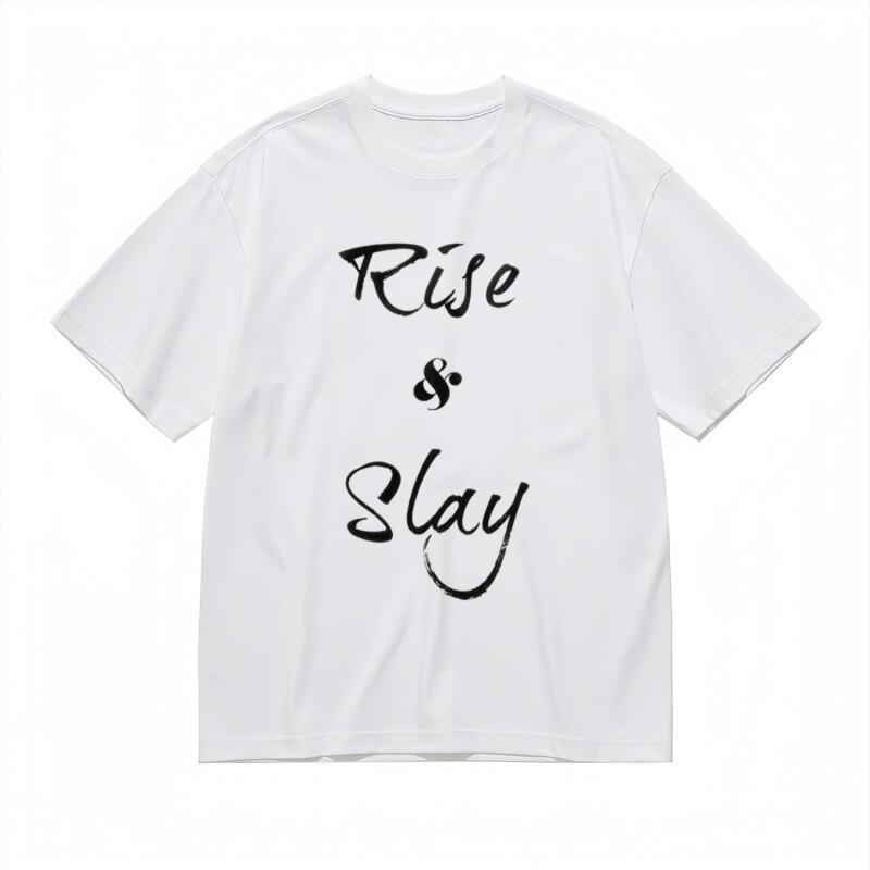 

Women s Comfy Classic T-Shirt Gradual Growth Typography Design Tee 100% Cotton XL