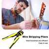 Multifunctional Wire Stripping Pliers For Cable Cut Crimp Terminal High Precision Automatic Hand Tool Crimper Cable Cutter Tools