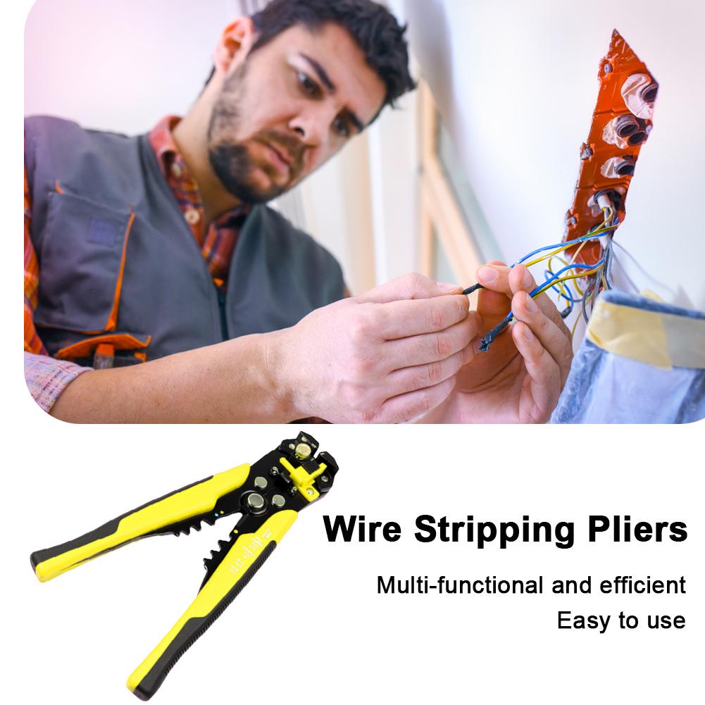 Multifunctional Wire Stripping Pliers For Cable Cut Crimp Terminal High Precision Automatic Hand Tool Crimper Cable Cutter Tools