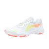 Li Ning Abrasion Resistant, Breathable, Lightweight Low top Badminton Shoes Unisex White Orange AYTS061-7