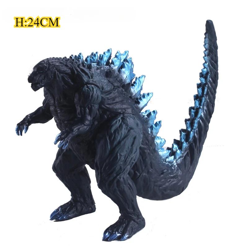 Anime Movie Godzilla Series Action Figure burning godzilla VS King of Monsters PVC soft rubber model Joint mobility Kid Toy Gift