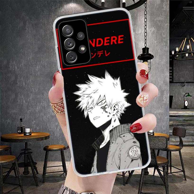 My Hero MHA Bakugou Katsuki Phone Case For Samsung Galaxy A13 A14 A15 A16 A17 A53 A54 A55 A56 A57 A33 A34 A35 A36 A37 A23 A24 A2