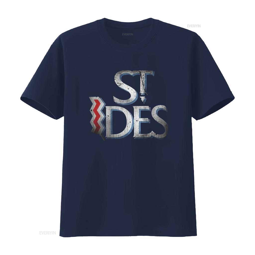 St Ides Malt Liquor T Shirt for Men Stylish Black Design with Bold Typography vintage Washed Top For Everyday Wear graphic