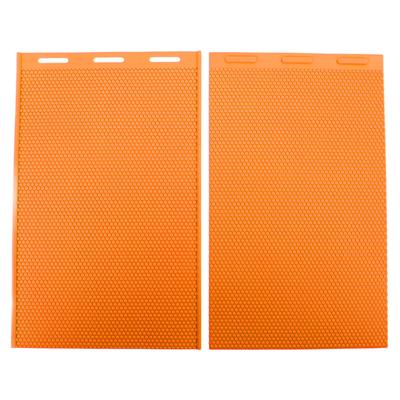 2PCS Beeswax Press Sheets 5.4mm Silicone Flexible Beeswax Foundation Sheet Beekeeper Equipment for Beekeeping Honeycomb