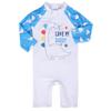 Kids' Cute Quick-Dry One-Piece Swimsuit: Long Sleeve, Sun Protection for Boys, Girls, Infants & Toddlers
