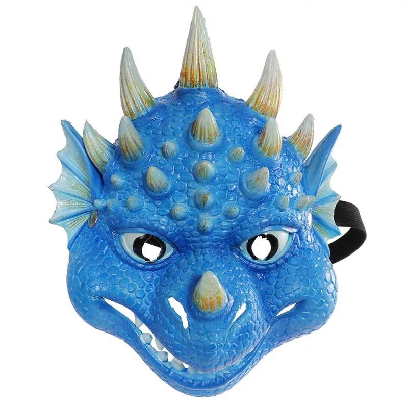 Halloween Neues Kinder-Dinosaurier-Flügel-Cosplay-Outfit Party Coole Dinosaurier-Maske Flügel Zweiteiliges Set