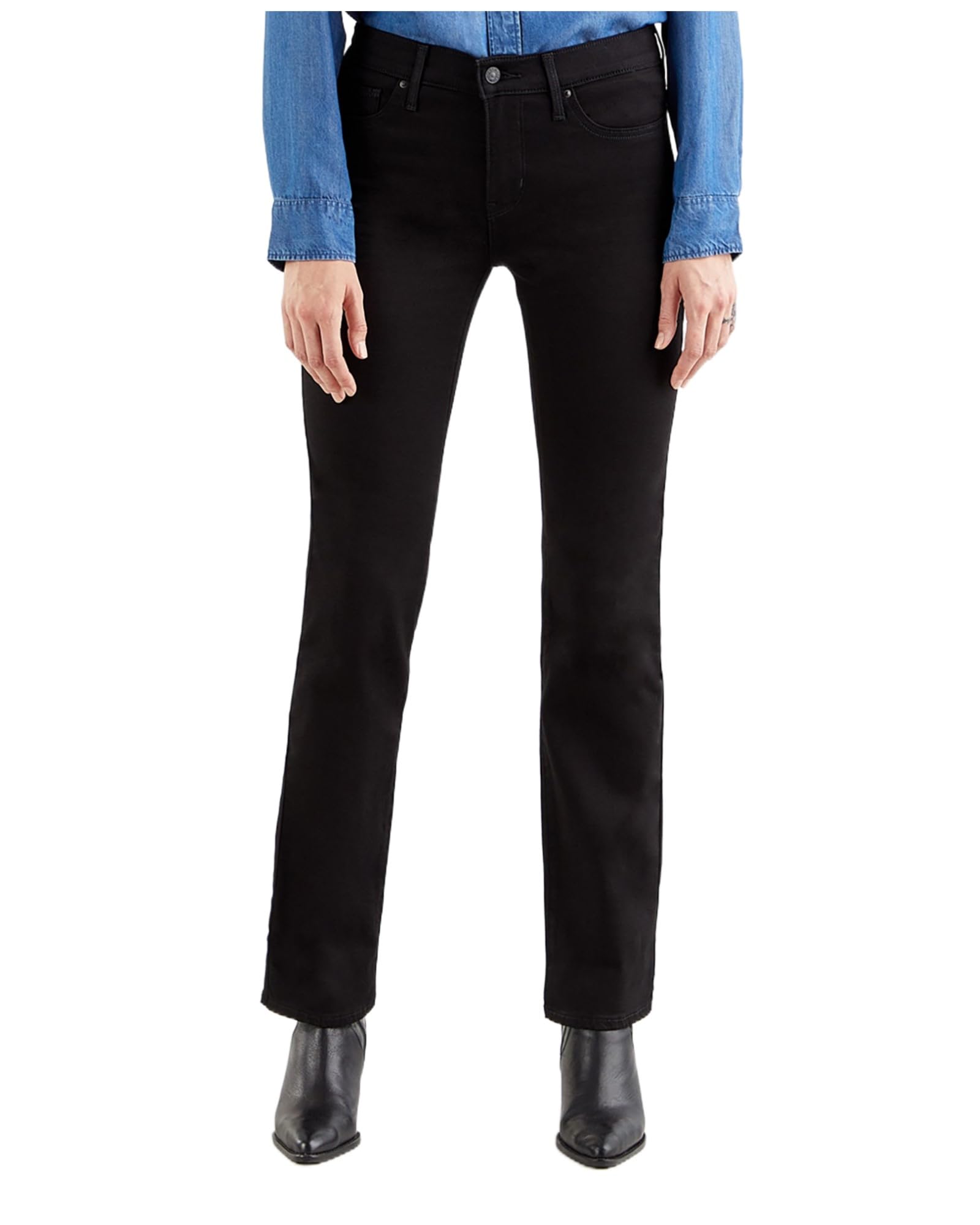 

Levi s 314 SHAPING Straight Stretch Jeans 19631-0000 US W27 L30