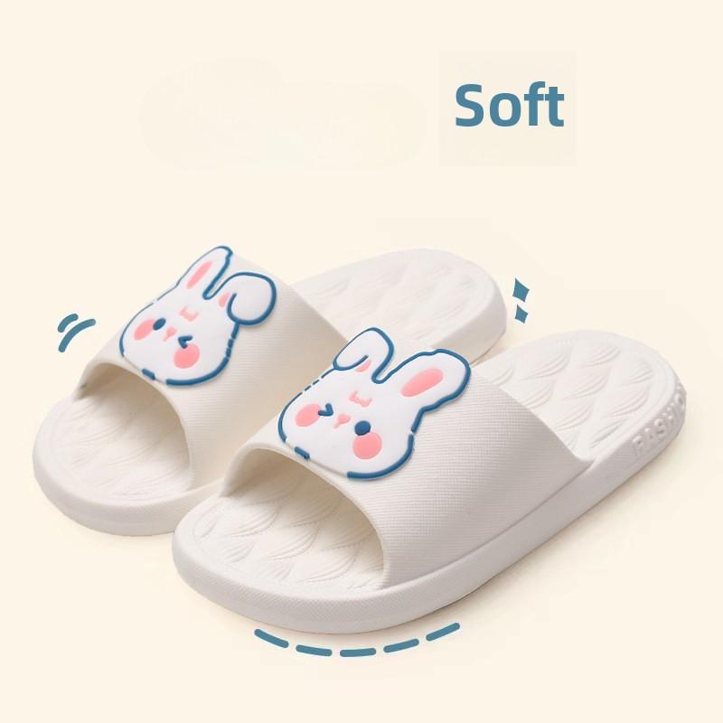 

Модные летние пляжные шлепанцы, нескользящие тапочки для ванной комнаты, домашние шлепанцы, мультяшные лягушки, мягкие сандалии 36-37