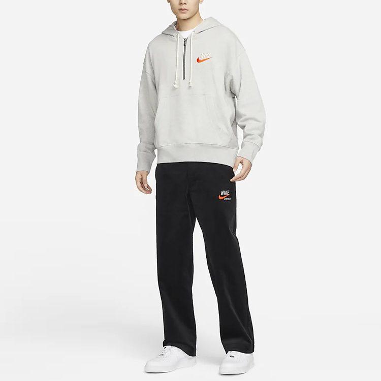 Nike Casual Pants Men's Black Moderate Straight Fit Pants DX0001-010