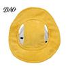 Pet Travel Accessories Corduroy Dog Baseball Cap, Cat Summer Beach Visor Hat with Ear UV Blocking Gear Holes, Adjustable Puppy Sunbonnet Headdress for