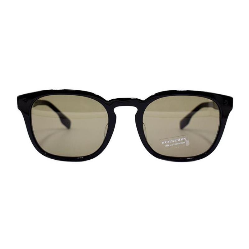 BURBERRY B. LOGO Party Thrower Sunglasses 4329F Men's Black/Black Leg