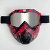 Windproof Outdoor Mask Glasses Men Off-road HD Lens MX MTB ATV Anti-Fog Full Face Protection Tactical Helmet Mask Adjustable