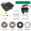 Compact Mini Table Saw for Precision Woodworking and Acrylic Cutting