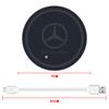 1/2Pcs Car Water Cup Holder Pads LED Auti Slip Coasters Auto Styling Accessories For Mercedes Benz AMG Smart W204 W205 W211 W212