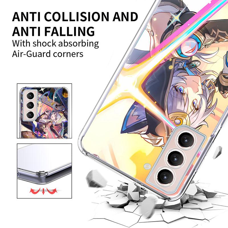 Honkai Star Rail Cipher Phone Case For Samsung Galaxy S25 Edge S24 S23 FE S21 S20 S10 Plus S22 S26 Ultra Cover Clear Cases TPU C