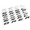 3D ABS Chrome Black Explorer Logo Car Front Hood Emblem Bonnet Letters Badge Sticker For Explorer 2020 2021