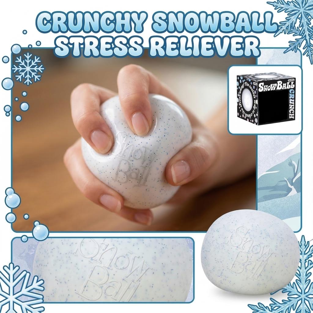 Nuove Palline Antistress Palla di Neve Carine Con Scatola Sensoriali Pallina di Pasta Morbida Giocattolo Antistress Regali Per Adulti Bambini