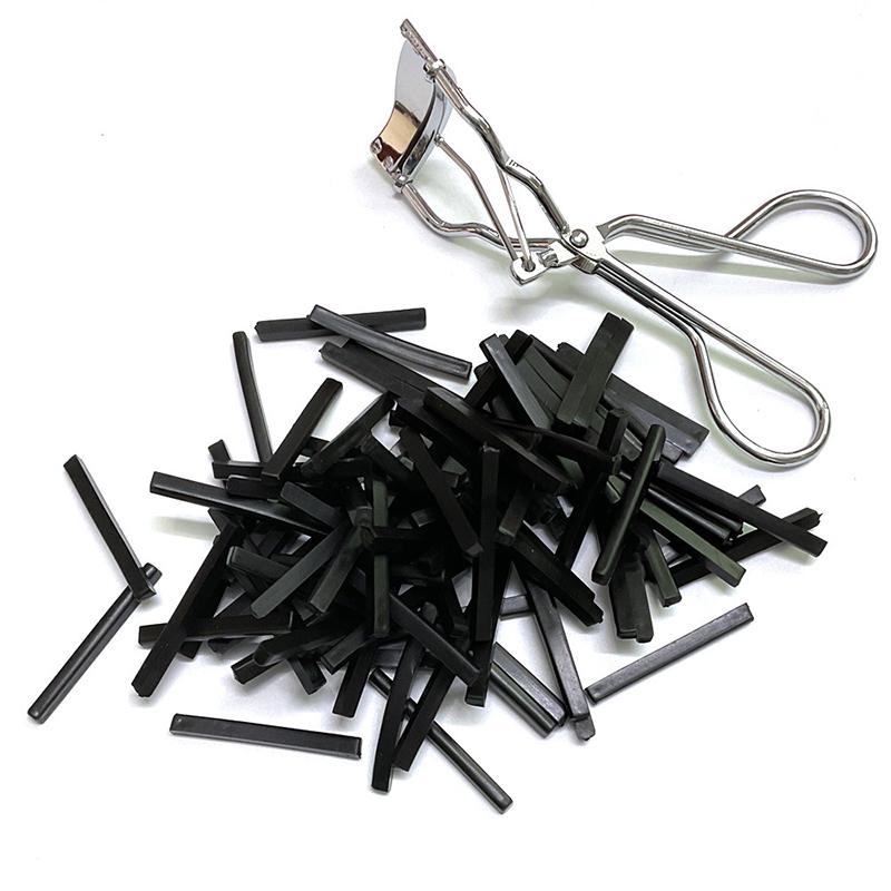 Eyelash Curler Refills Hypoallergenic Soft Rubber Pad For Universal Eyelash Curler With Storage Box Salon-Grade Anti-Slip Design