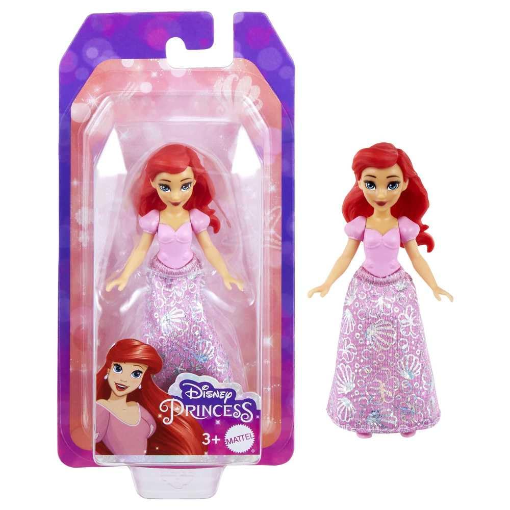 MATTEL Prinzessin Arielle Jahre alt und HLW77 Disney/Disney (Mini-Puppe) [Anziehpuppe] [3 oben] [Geschenk]
