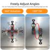 Magnetic Quick Release Backpack Alligator Clip Adjustable Angle Holder Mount for DJI Osmo Pocket 3 4 Portable Vlog Camera Shooting Accessory