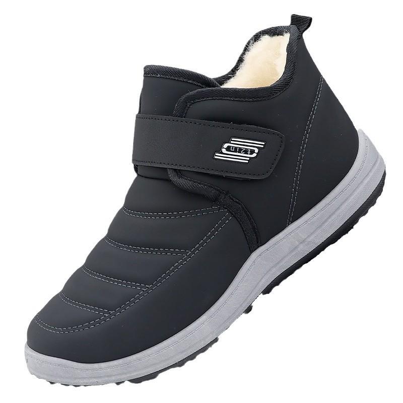 Old Beijing cotton shoes men's velvet thickened men's shoes winter casual shoes warm snow boots men's cotton shoes