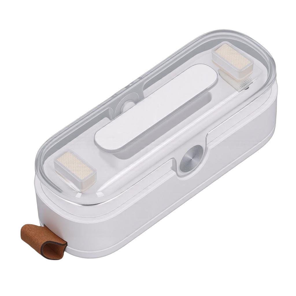 Mini Bag Sealer Double Function User Friendly Portable Chip Bag Sealer and Cutter for Home Travel White