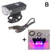 Rechargeable Bike Front Bicycle Lights Front Back Rear Taillight Bike Headlight Bicycle Accessories Bicycle Safety Lamp