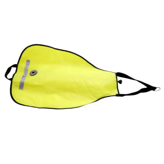 Heavy Duty Nylon Open Bottom 50lbs Scuba Diving Lift Bag Pouch with Dump