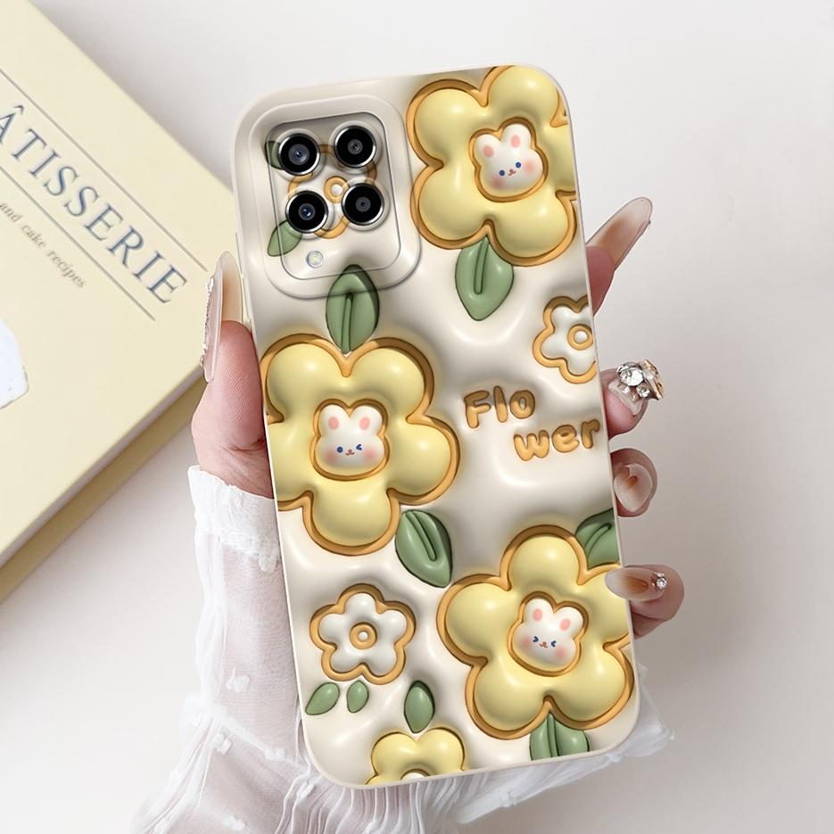 For Samsung Galaxy A12 Case SM-A125F Fashion Candy Painted Cover Full Protection Phone Case For Samsung A12 F 12 Galaxy M12 Bags
