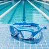 Kids Swimming Goggles with Adjustable Strap Wide Frame Anti-Fog Clear Lenses Comfortable Fit Includes Earplugs for Swimming Training
