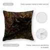 Pierce The Veil Cushion Cover Anti-dustmite Pillowcase Invisible Zipper Silky Short Plush Sofa Cushion Cover