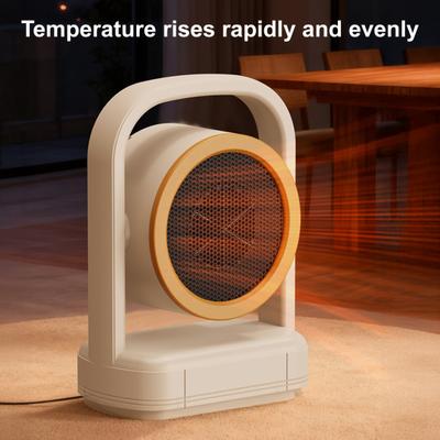 Aquecedor de Espaço de Mesa Portátil Mini Aquecedor Elétrico com Proteção contra Superaquecimento Aquecedor Pessoal Silencioso para Escritório Quarto