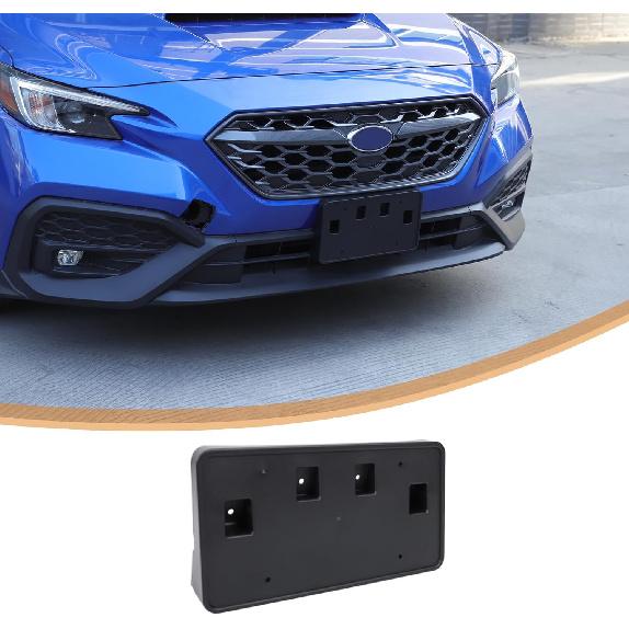 

Front License Plate Bracket Holder Compatible with WRX 2022-2024 Front License Plate Mounting Kit Front Bumper Tow Hook License Plate Mount Bracket