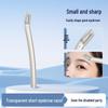 Three-Color Folding Anti-Scratch Eyebrow Razor with Safety Trimmer Blade