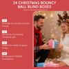 2025 Christmas Advent Bouncy Balls Calendar Kids Ball Toys 24 Days Holiday Countdown Calendar For Stress Relief Boys Girls Home