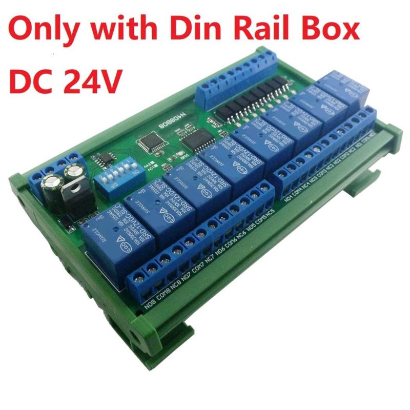 Multifunction RS485 Relays interfaces with 8 Channel Advanced 8 Port RS485 Relays Controllers for Integrated Circuit Control