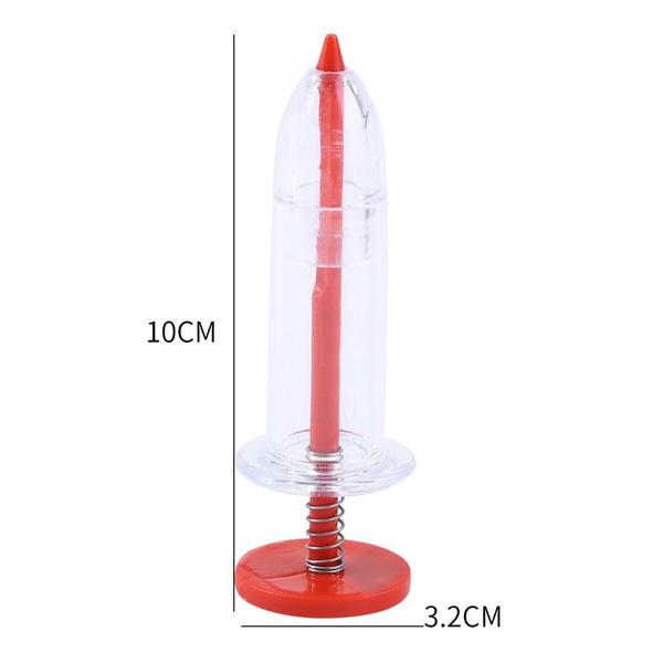 

1PC Syringe Seeder Mini Sowing Seed Dispenser Garden Seed Sower Planter Manual Seeding Tools Flower Pot Flower Bed Gardening червоний