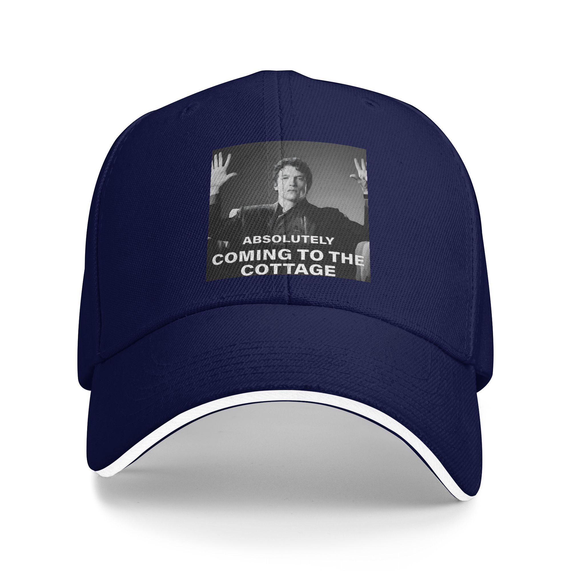 

Ilya Rosanov Absolutely I m Coming the Cottage Baseball Cap y2k Men Women Trucker Hat Sun Print Outdoor Sports Snapback Cap Gift As Picture темно-синього кольору