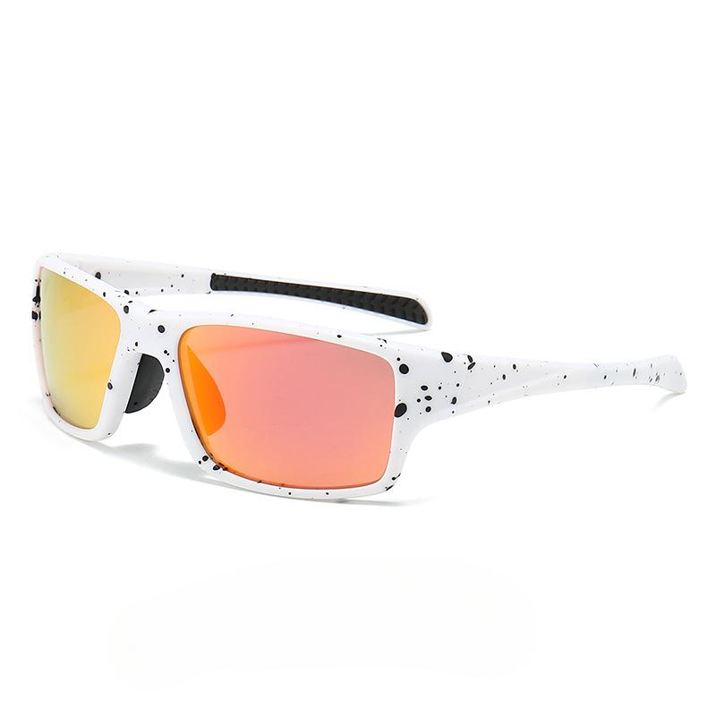 

Новые поляризованные солнцезащитные очки для мужчин и женщин, модные очки для спорта на открытом воздухе, велосипедные очки, трансграничные маленькие коробочки для ПК, красочные солнцезащитные очки 57-15-140