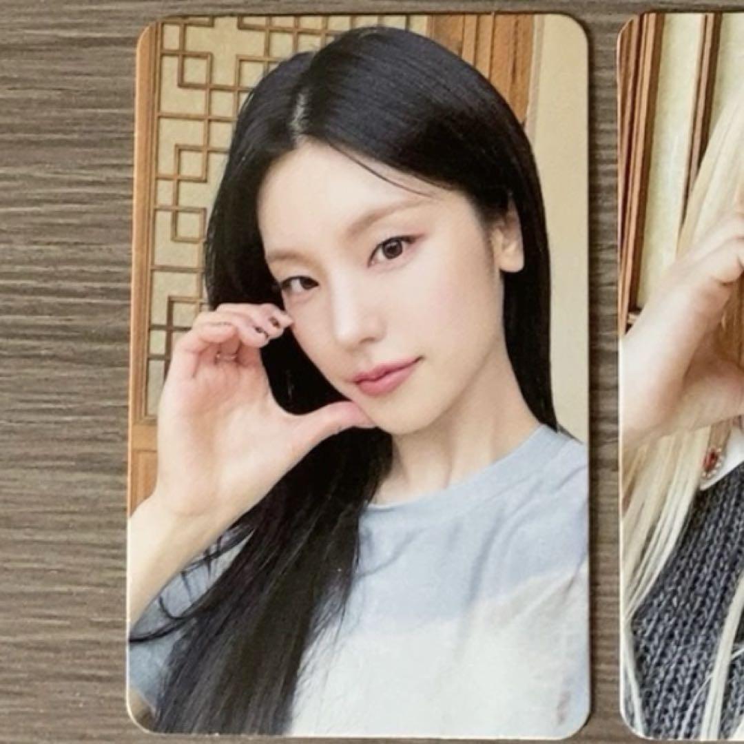 

[USED] ITZY Yeji GOLD makestar limited edition picture diary trading card
