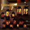 Halloween LED Pumpkin Lantern - Decorative Atmosphere Candle Light with Halloween Props and Ornaments