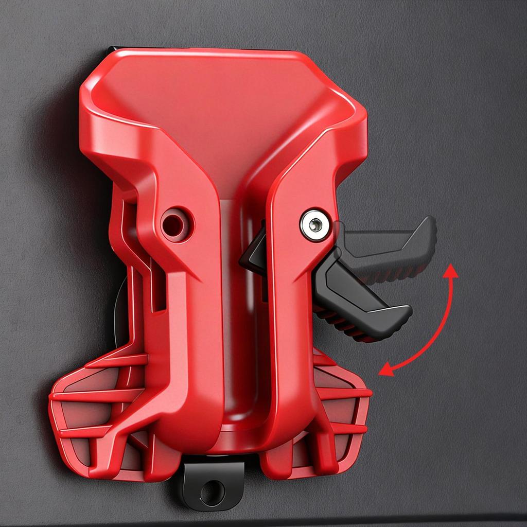 Werkzeuggürtelclip mit Schnellverschluss und automatischer Verriegelung für Bohrmaschinen, geeignet für Elektriker, Schreiner, Klempner und Techniker