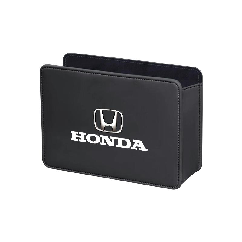 

Car High-capacity Storage Box Auto Door Seat Back Storage Bag For Honda Civic Fit Jazz Accord Pilot CRV Odyssey Passport City чёрный