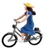 Handgefertigtes 1/64 Radfahrer-Figurenset Mit Realistischen Posen Detailliertes Miniatur-Radfahrer-Ornament Für DIY-Szenenbau