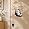 Cat Whiskers Holder Refrigerator Magnet, Cat Furs Keepsake Vase Fridge Magnet, Pet Memorial Decoration for Home, Kitchen