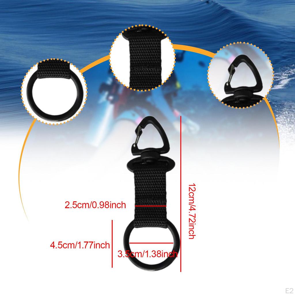 Diving Mouthpiece Keeper, Holder with Clip for Outdoor Activities