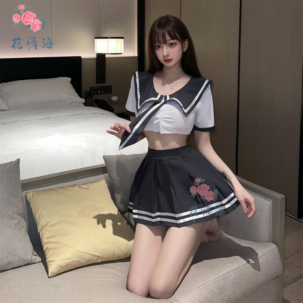 Sexy Underwear Sexy Campus Style Student JK Uniform Navy Wind Sailor Suit Nightclub Clothing