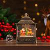 Christmas Lantern Music Box Desktop Night Light Holiday Decoration Gift for Party/Home