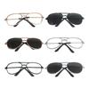 Metal Doll Glasses Photo Prop Doll Accessories Cute Plush Doll Eyeglasses  Dolls